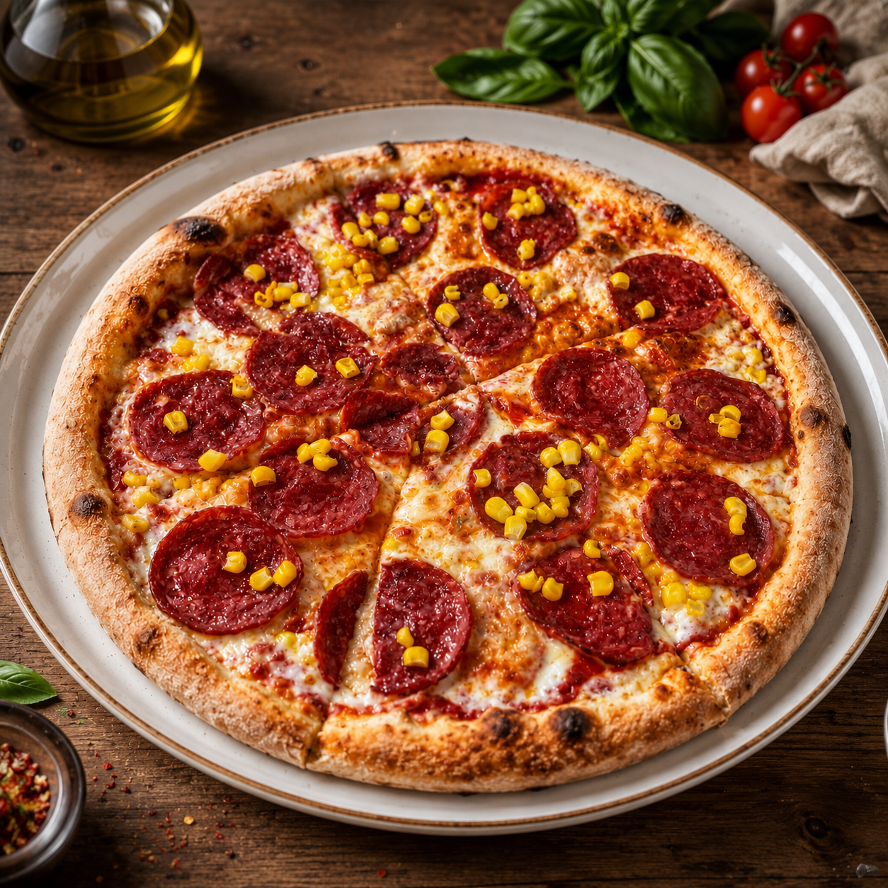 Pizza Bol Pepperoni — ürün fotoğrafı